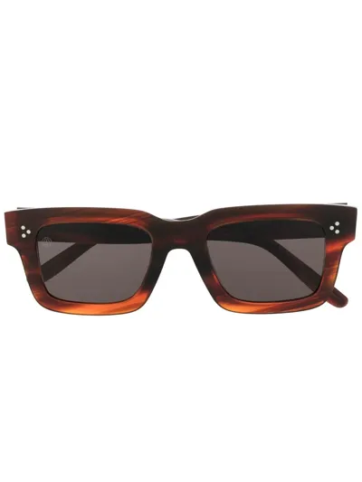 Retrosuperfuture Stinger Fiammato Square-frame Sunglasses