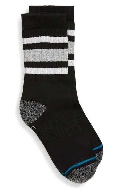 Stance Kids' Boyd Street Crew Socks In Black