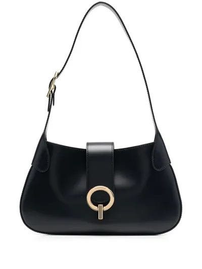 Sandro Janet Shoulder Bag In Black