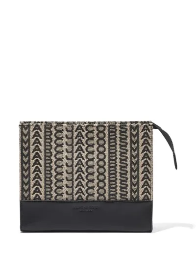 Marc Jacobs The Monogram Travel Pouch In Beige Multi