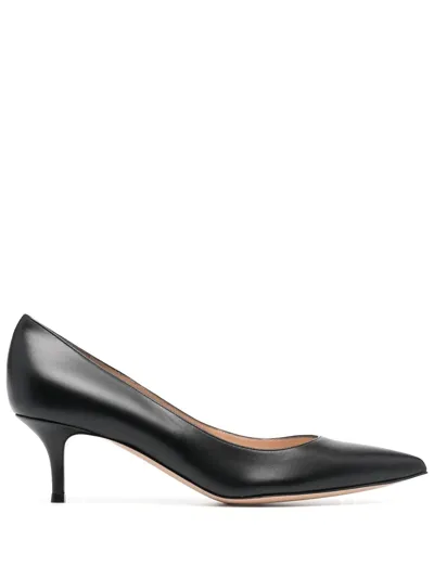 Gianvito Rossi 55mm Pointed-toe Pumps In Black