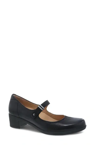 Dansko Callista Mary Jane Pump In Black