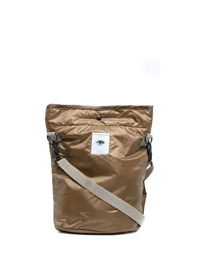 Undercoverism Adjustable-strap Shoulder Bag In Brown