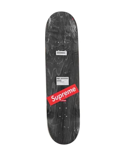 Supreme Shrek Skateboard Deck In Schwarz