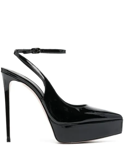 Le Silla Uma Slingback Pumps In Black