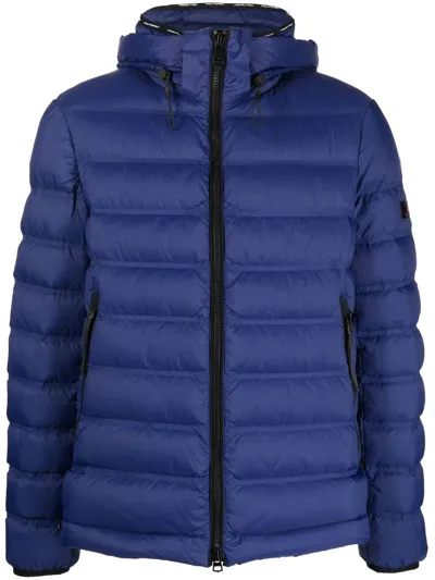 Peuterey Lightweight Down Jacket In Blue