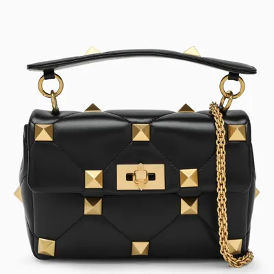 Valentino Garavani Black Roman Stud Cross-body Bag