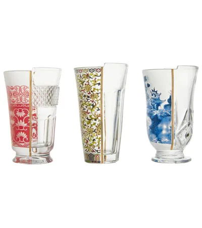 Seletti Hybrid Clarice Cocktail Glasses In Neutrals