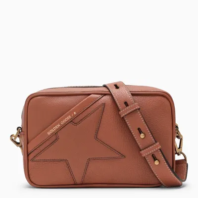 Golden Goose Small Orange Cross-body Bag In Brown