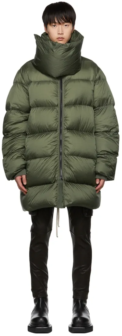 Rick Owens Green Mountain Down Jacket