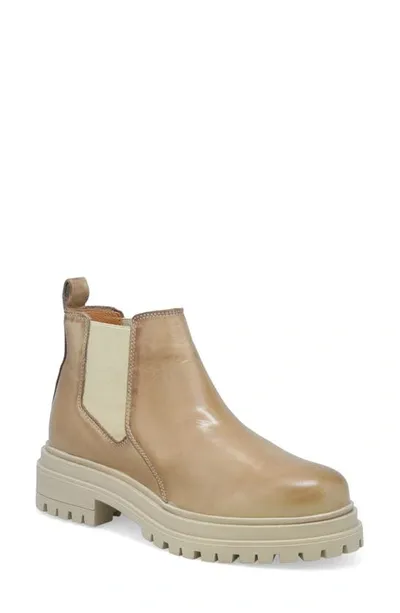 Miz Mooz Levona Chelsea Boot In Beige Antique Burnish