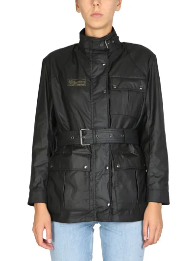 Belstaff Trialmaster Heirloom Jacket In Black