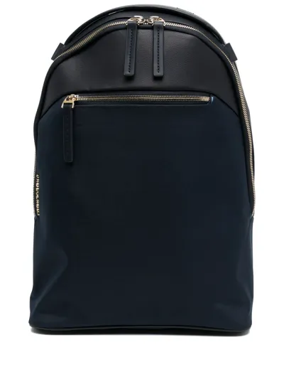 Troubadour Ember Zip-pocket Backpack In Black