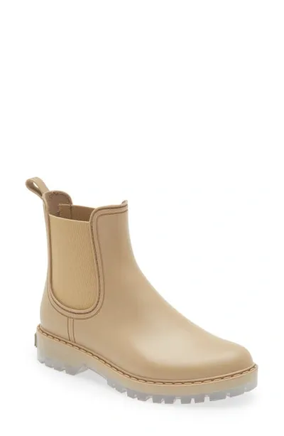 Toni Pons Coney Waterproof Chelsea Rain Boot In Beige