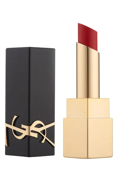 Saint Laurent The Bold High Pigment Lipstick 07 Unhibited Flame 0.1 oz / 2.8 G