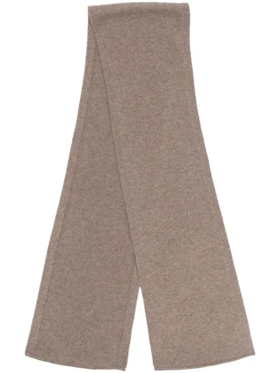 Boglioli Fine-knit Cashmere Scarf In Neutrals