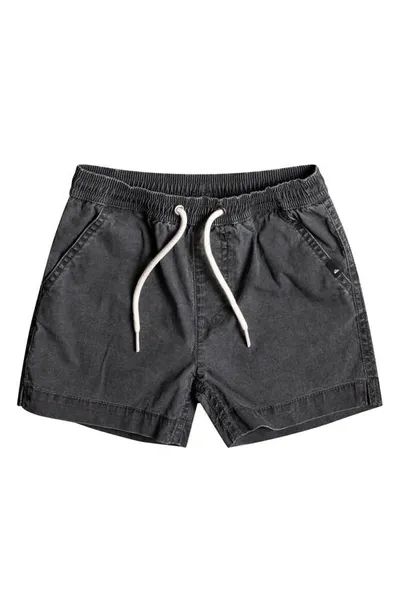 Quiksilver Kids' Taxer Shorts In Black