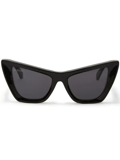 Off-white Black Edvard Sunglasses In Nero