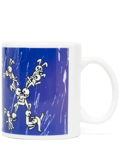 Natasha Zinko Graphic-print Mug In Blue