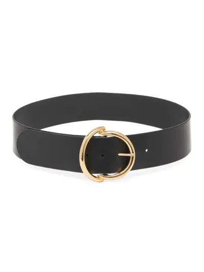 Etro Leather Belt In Black