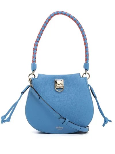 Mulberry Iris Mini Shoulder Bag In Blue