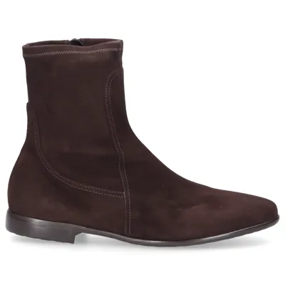 Truman's Ankle Boots 9652 Suede In Brown