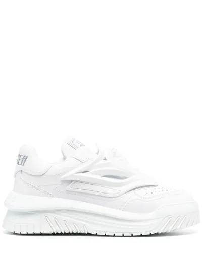 Versace Odissea Chunky-sole Sneakers In White