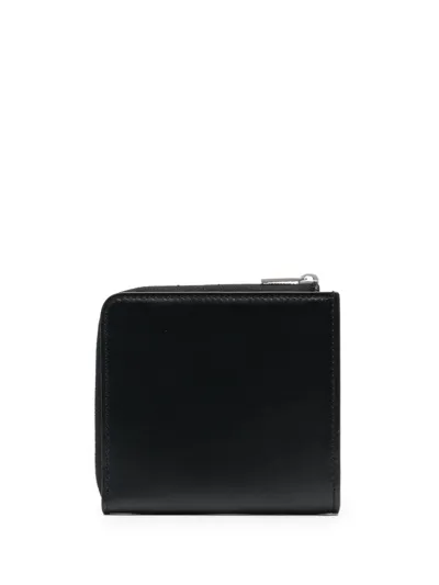 Jil Sander Zip-pouch Cardholder In Black