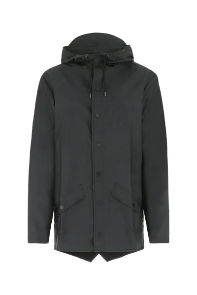 Rains Jacket In Black