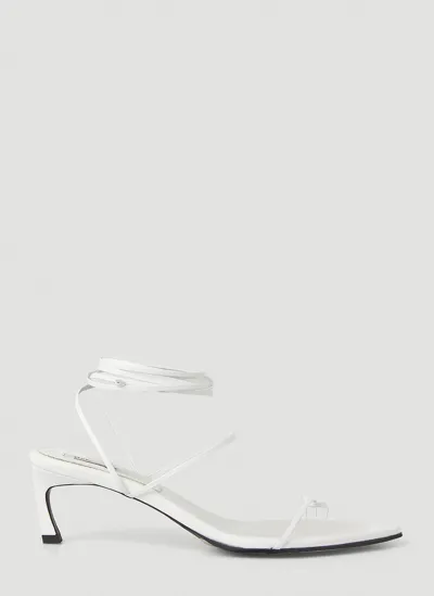 Reike Nen Odd Pair Heeled Sandals In White