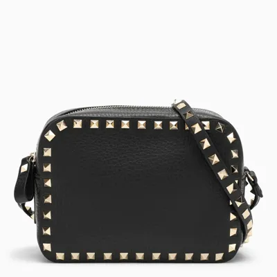 Valentino Garavani Small Black Rockstud Cross-body Bag