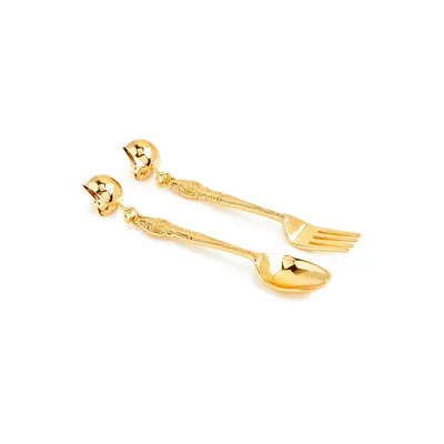 Moschino Fork And Spoon Earrings