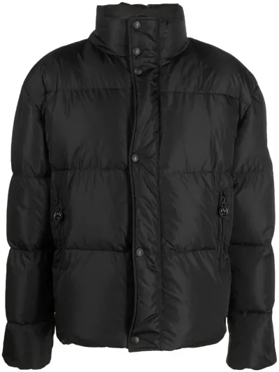 Barrow Padded Funnel Neck Jacket In Black