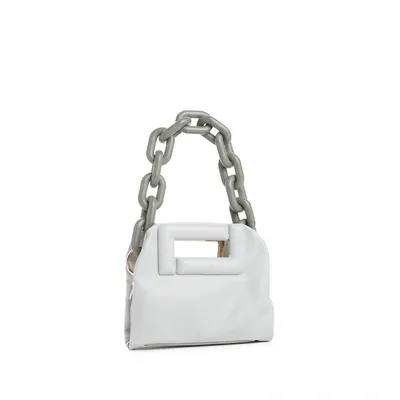 Lancel Cocoon Mini Leather Handbag