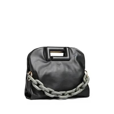 Lancel Cocoon Leather Handbag