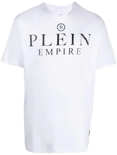 Philipp Plein Graphic-print T-shirt In Weiss