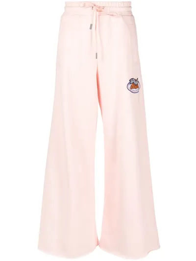 Opening Ceremony Brioches Cotton-jersey Track Pants In 3016