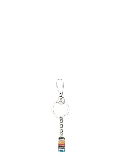 Paul Smith Mini Keychain In Multicolour