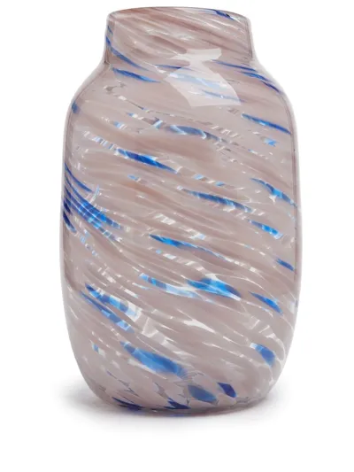 Hay Splash Round Vase (30cm) In Neutrals