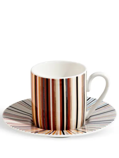 Missoni Stripes Jenkins Coffee Set In Grey