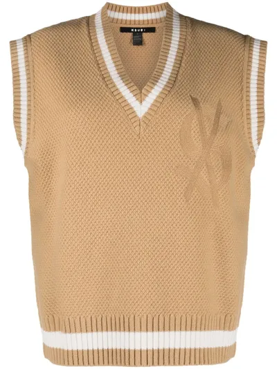 Ksubi Tan Kommunity Vest In Braun