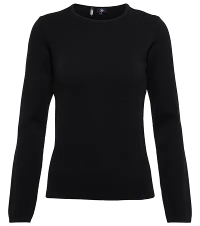 Fusalp Jessy Crewneck Sweater In Noir