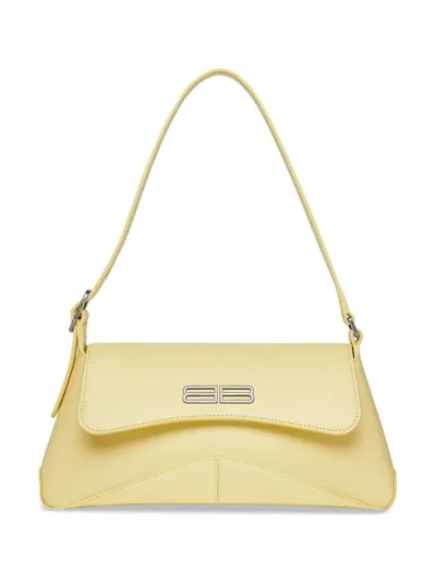 Balenciaga Xx Small Flap Shoulder Bag In Yellow