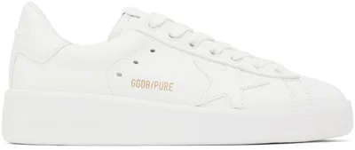 Golden Goose White Purestar Sneakers