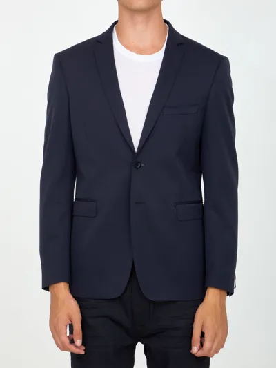 Tonello Blue Wool Jacket