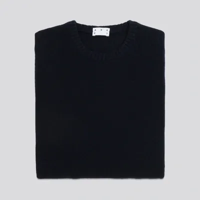 Asket The Cashmere Sweater Dark Navy