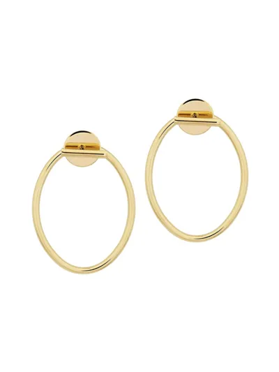 Oradina 14k Yellow Gold Roundabout Ear Jackets