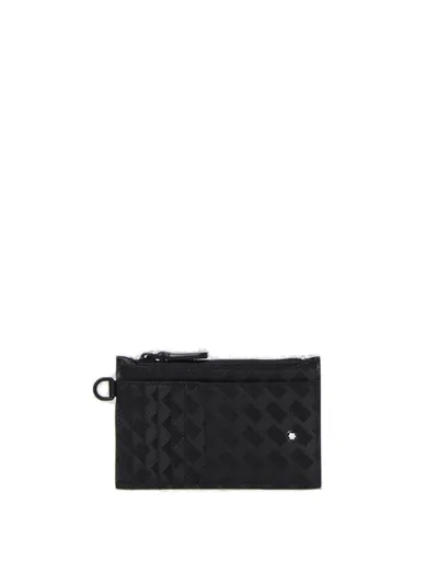 Montblanc Extreme 3.0 Card Holder 8cc With Zipped Pocket In Black