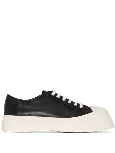 Marni Black Leather Pablo Sneakers