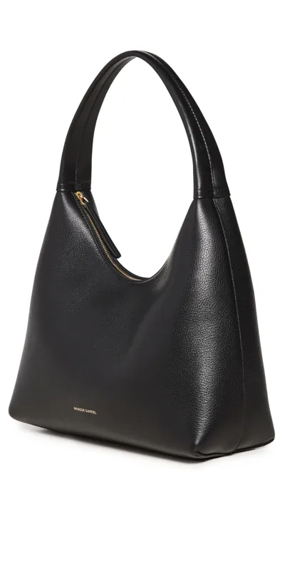 Mansur Gavriel Soft Candy Bag In Black/flamma